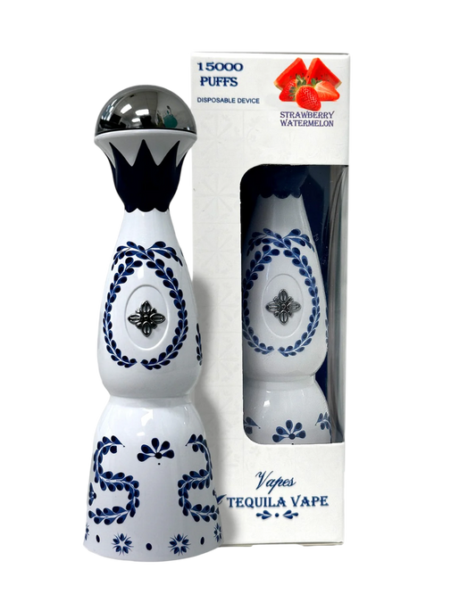 Tequila Smoke Vape Strawberry Watermelon 15,000 Puffs 2% Nicotine
